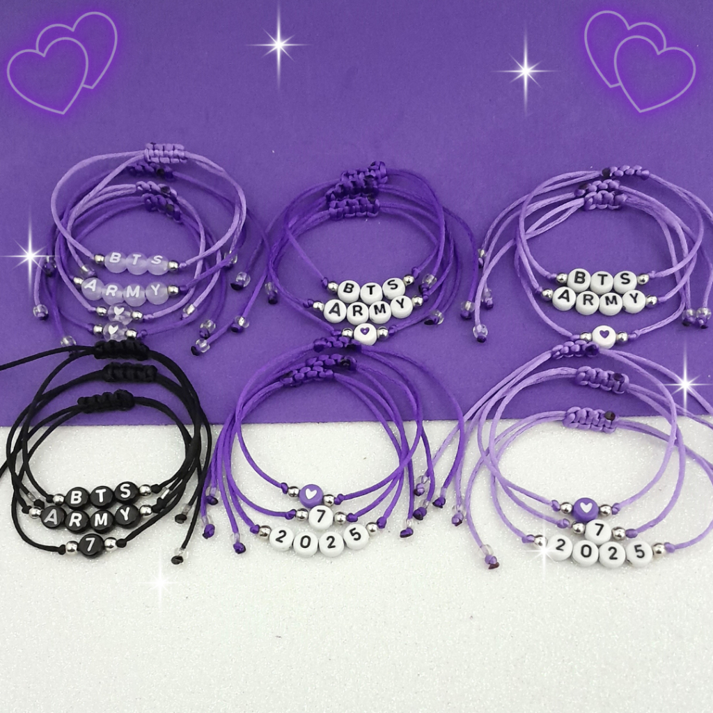 Pulseira Promise BTS x ARMY em Oferta na Shopee