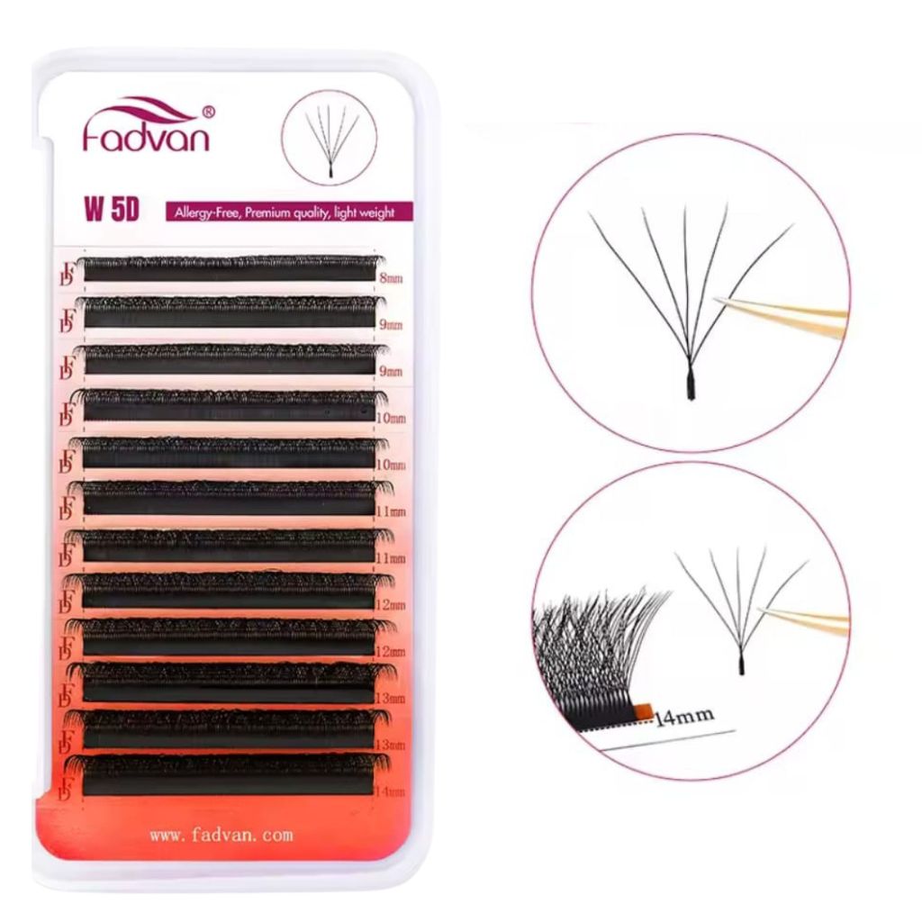 Cílios 5dw Fadvan Volume Egípicio Extensão De Cilios
