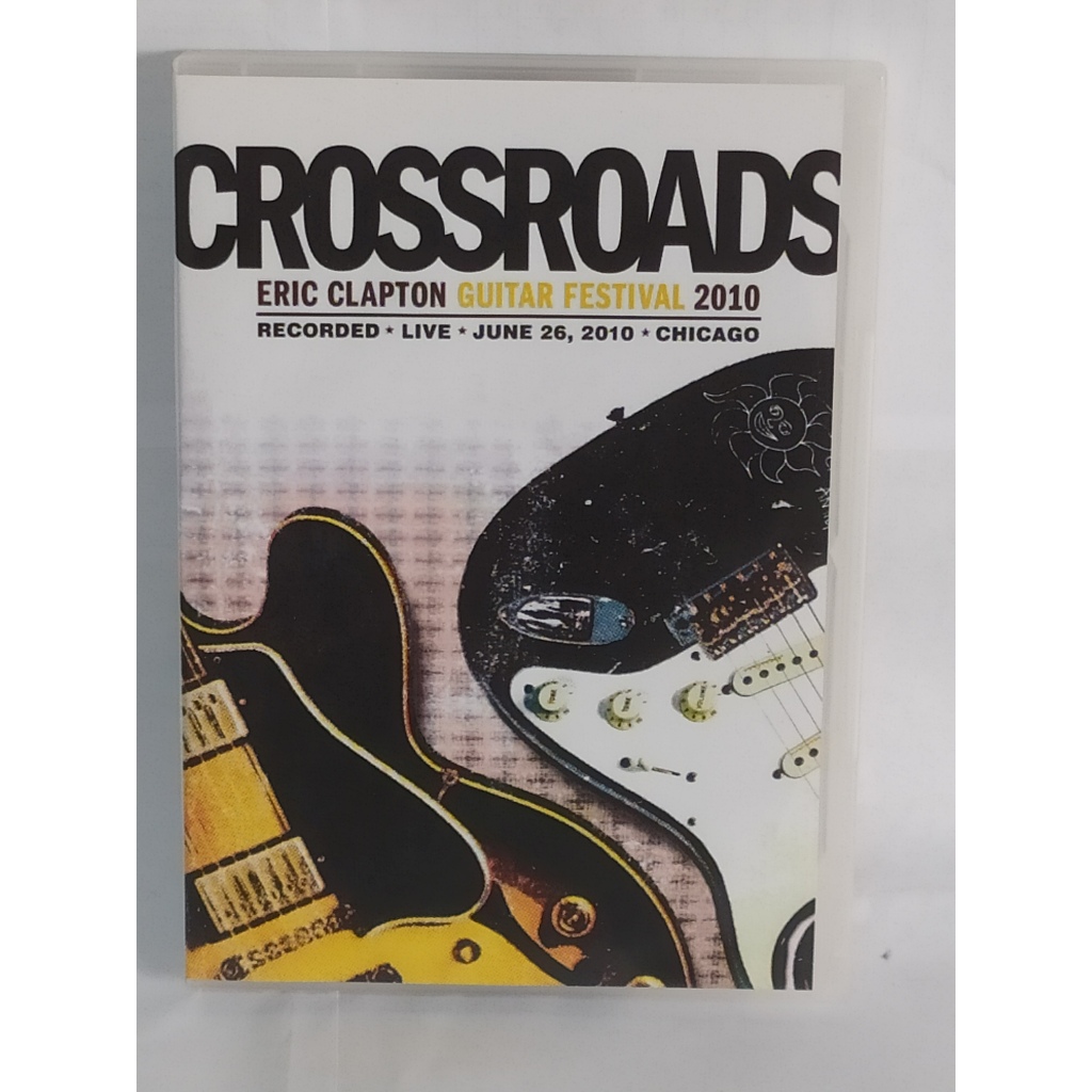 DVD BOX TRIPLO BOX CROSSROADS ERIC CLAPTON GUITAR FESTIVAL 2010 RECORDED LIVE JUNE 26, 2010 CHICAGO EU RARO