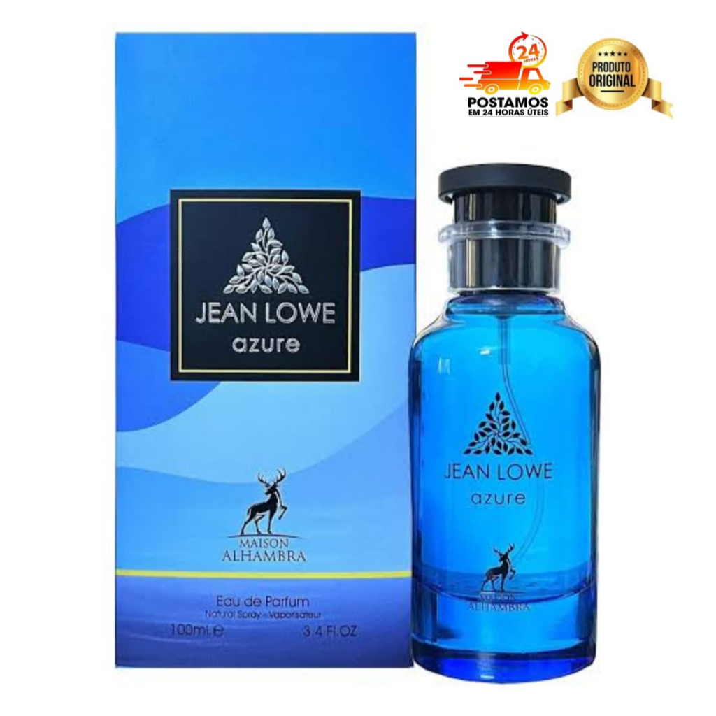 Perfume Árabe Unisex Jean Lowe Azure Maison Alhambra Eau de Parfum em Oferta na Shopee