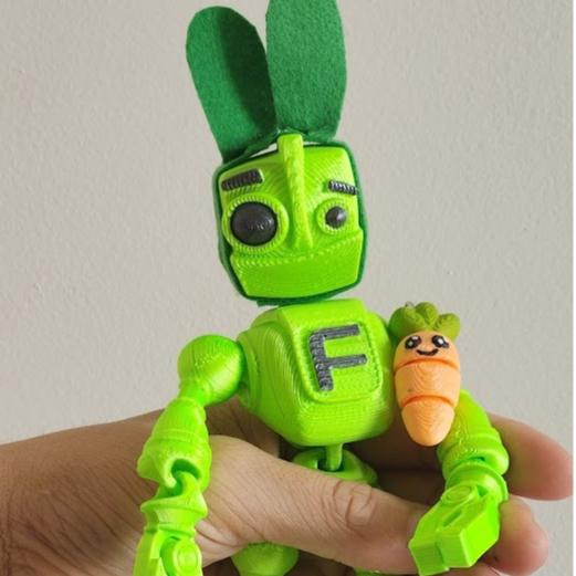 Robô de brinquedo interativo articulável boneco plástico
