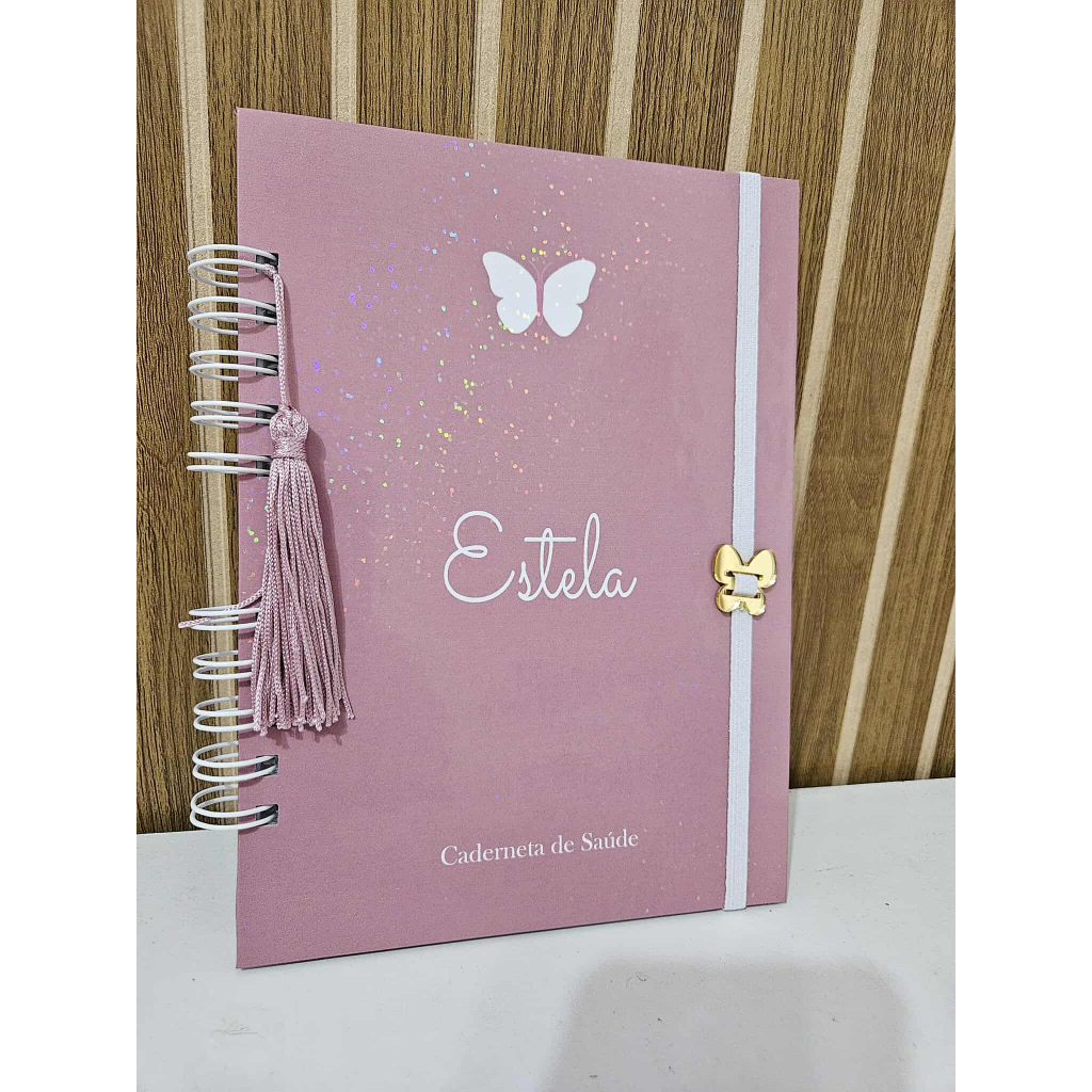 Caderneta de Saúde Personalizada - Diversos temas em Oferta na Shopee