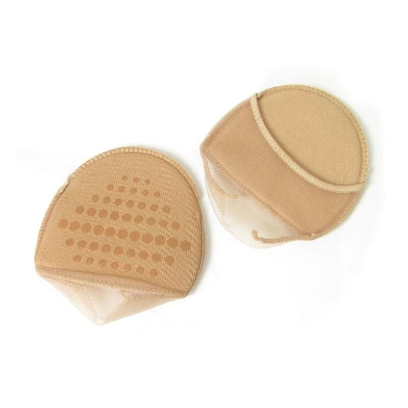 MEIA PROTETOR DE SAPATILHA TRASPARENTE NUDE ACOLCHOADA 1 PAR