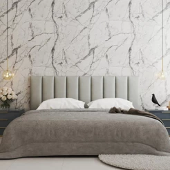 Kit 5 Cabeceiras Estofada De Cama Box Modular Decoração Para Quarto 1,00 x 45