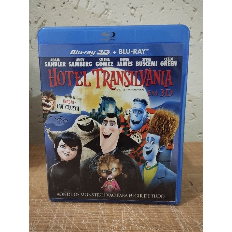 Blu-ray Hotel Transilvânia apenas blu-ray 3D