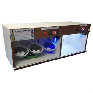 Chocadeira Digital para Pássaros com 3 Ninhos + Estufa para Filhotes em Oferta na Shopee