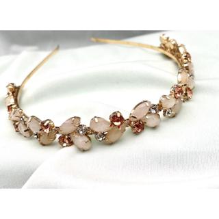 TIARA DE PEDRARIA LUXO ARCO DE CABELO BASE DE METAL  DOURADO FESTA - madrinha casamento debutante festa arco de cabelo em Oferta na Shopee