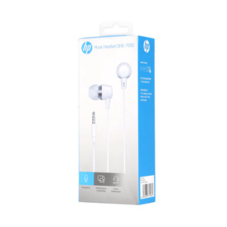 Fone De Ouvido HP P2 Intra Auricular Com Microfone - DHE-7000 White Original + Nota Fiscal, Garantia em Oferta na Shopee