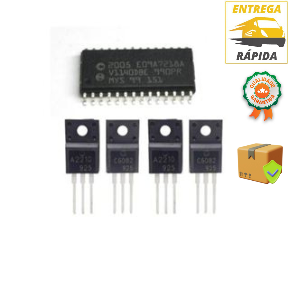 Kit Reparo Epson L1800 4 A2210+c6082 + 1 Ci E09a7218a
