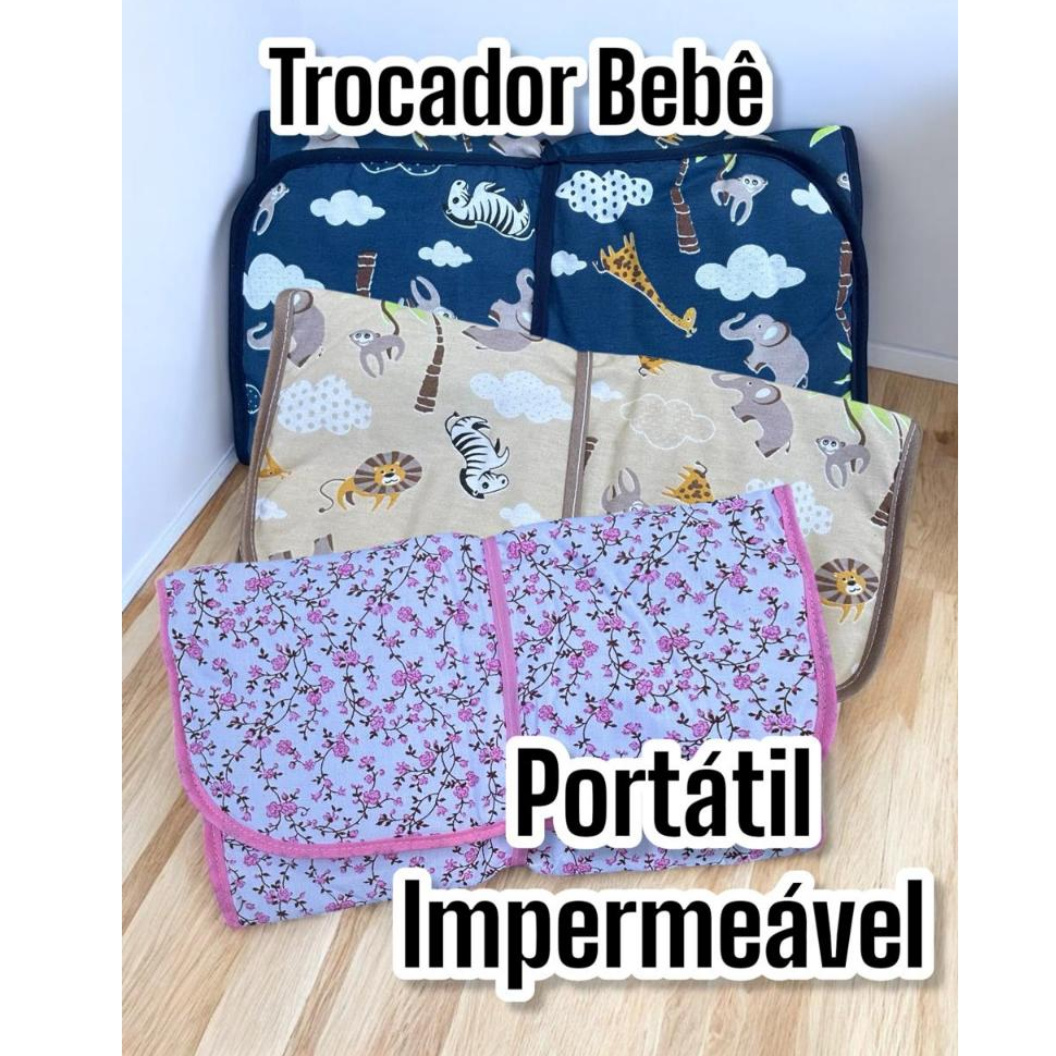 TROCADOR BEBÊ PORTÁTIL IMPERMÁVEL ENXOVAL DO BEBÊ