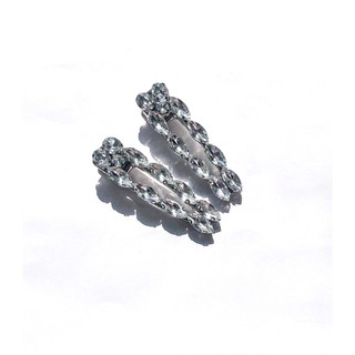 Presilha de cabelo com pedrarias Cristal Geométricas bico de pato Fashion/Grampo de Cabelo/Acessórios para Cabelos
