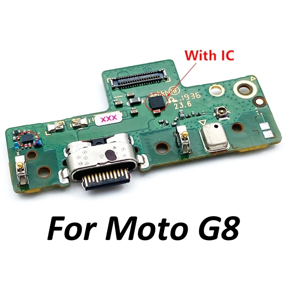 Placa Dock De Carga Compatível Conector Moto G8Play,G8Plus,G8,G8Power,G8 Power Lite
