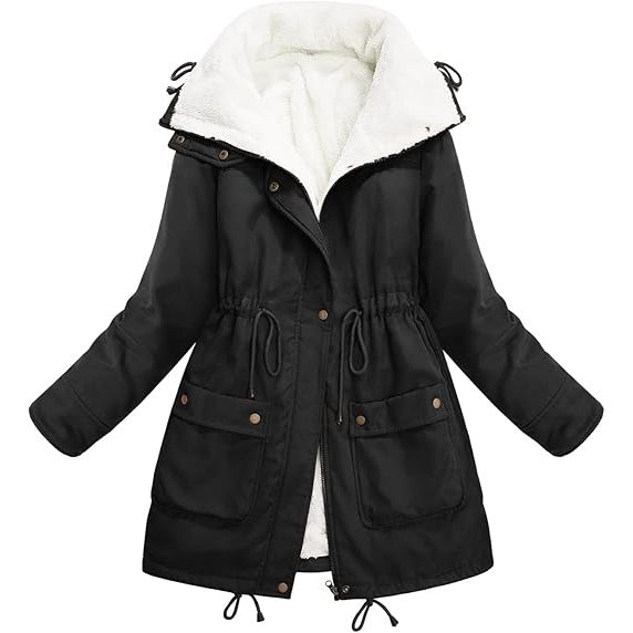 Sobretudo impermeável casaco longo Parka Forrada pluma FLANELADA Feminino NYLON jaqueta neve