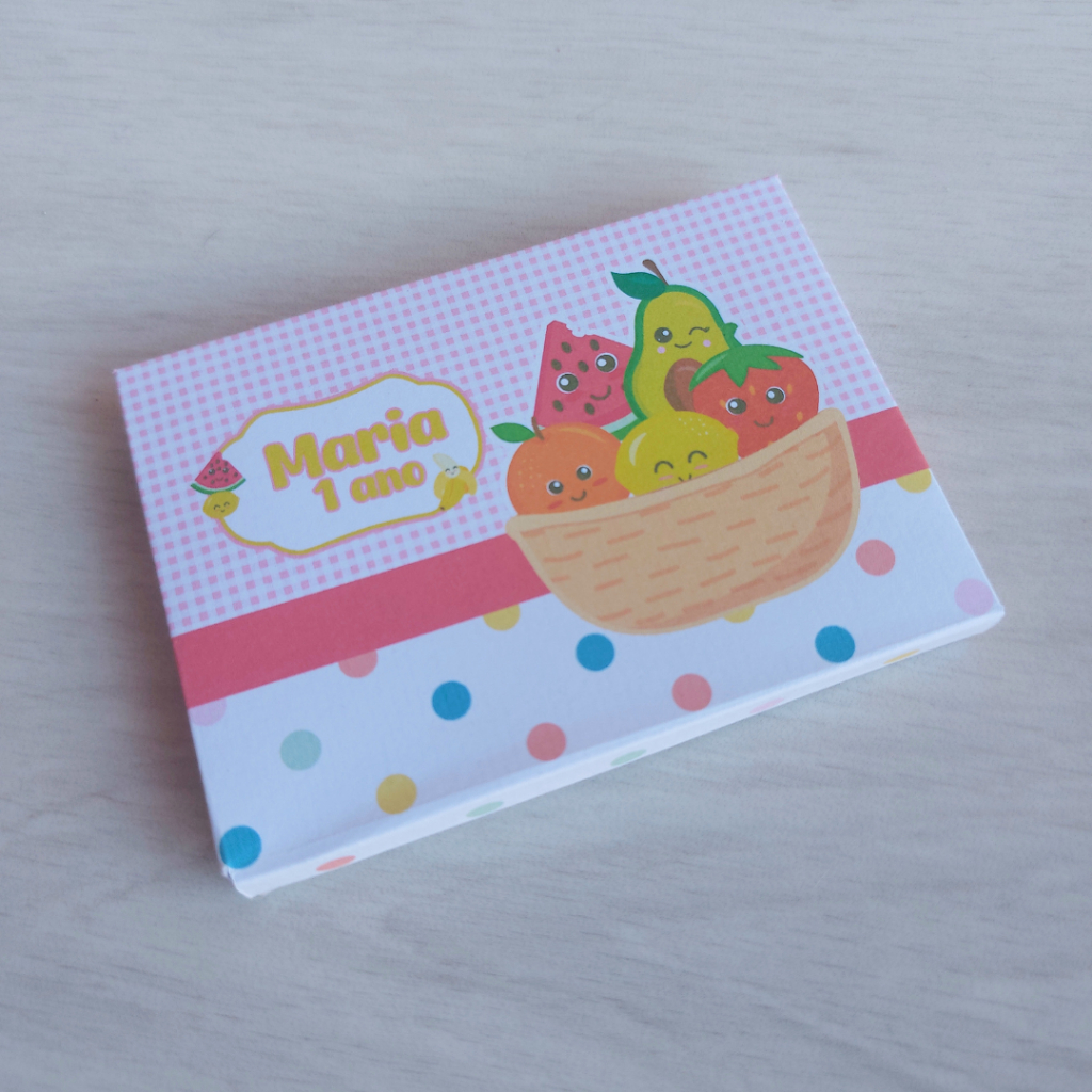 caixa porta kit kat do tema FRUTINHAS /kit festa lembrancinha personalizada/mimo/aniversário