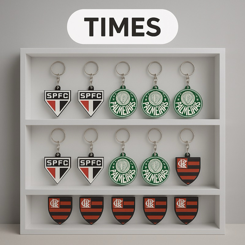 Chaveiros de Times Emborrachados