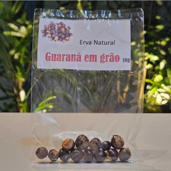 Guaraná em Grãos | Paullinia cupana | Energético Natural | Estimulante, Rico em Cafeína