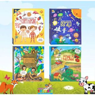 Coleção Explorar e Aprender - Um livro com abas-Todolivro em Oferta na Shopee