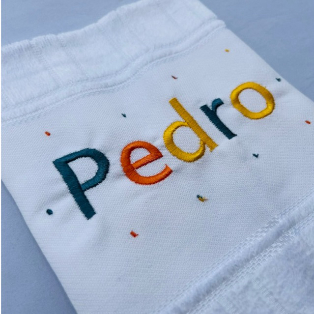 Toalha Personalizada com Nome Bordado Döhler em Oferta na Shopee