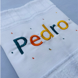 Toalha Personalizada com Nome Bordado Döhler em Oferta na Shopee