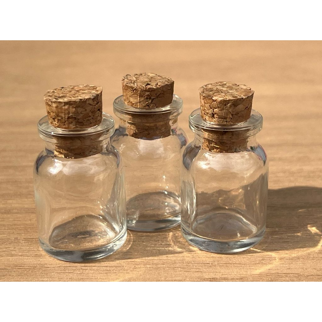 100 Mini Vidros Penicilina 5ml Tampa Rolha