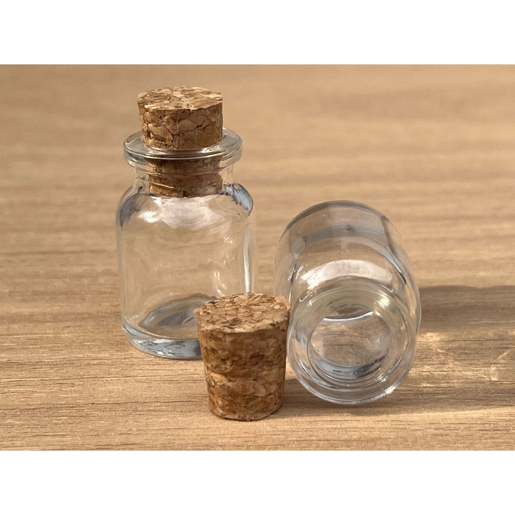 20 Mini Vidros Penicilina 5ml Tampa Rolha