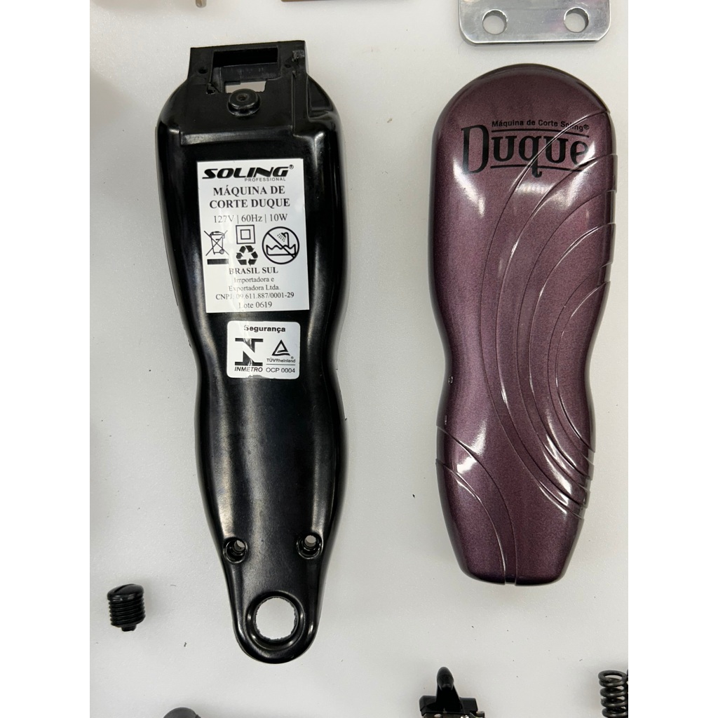 Soling 1 carcaça + 1 tampa para máquina de cortar cabeço (reposição)