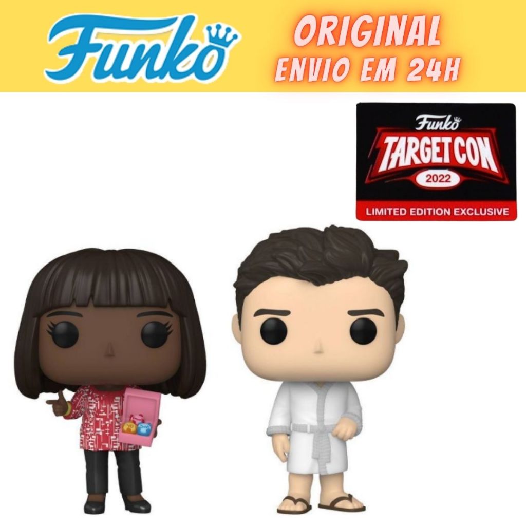 Funko Pop Parks and Recreation Donna & Ben Treat Yo' Self - Exclusivo TargetCon
