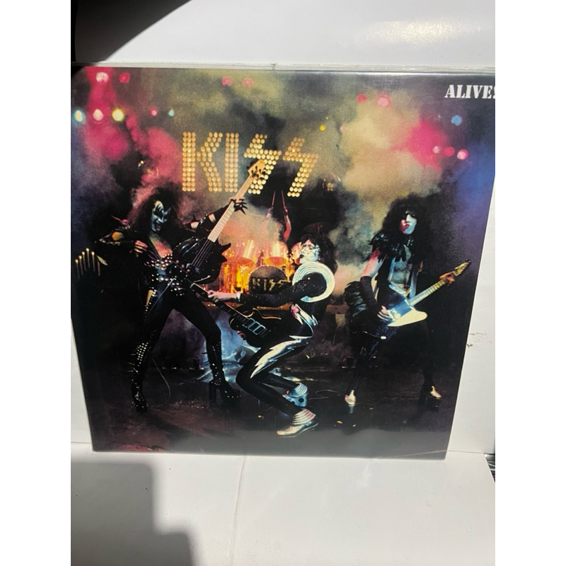 kiss alive 1 lp importado duplo 180 g e com livreto