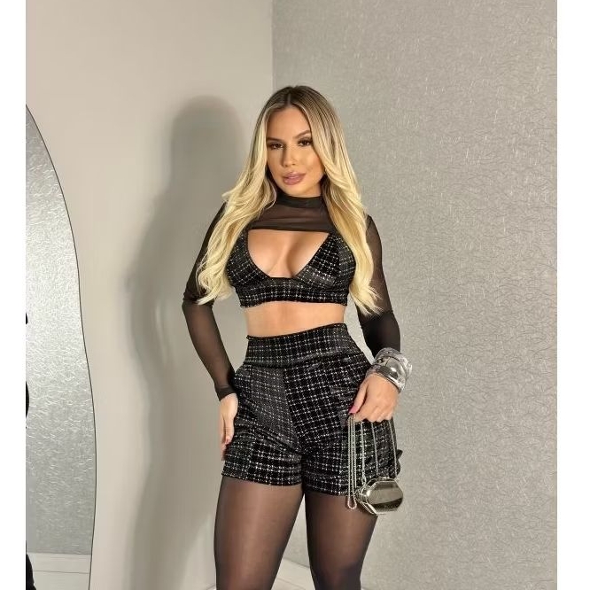 MODINHA SÃO JOÃO BLOGUEIRA NORDESTINA VESTIDO CONJUNTO SÃO JOÃO