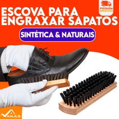 Escova Sapato Lustrar e Engraxar Macia - Condor