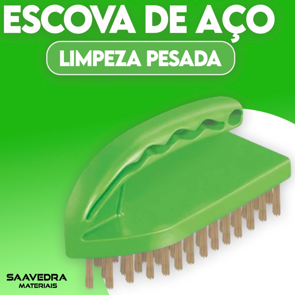 Escova De Aço Manual 6 Fileiras Escova De Aço Limpa Grelha Escova Manual Limpeza Pesada