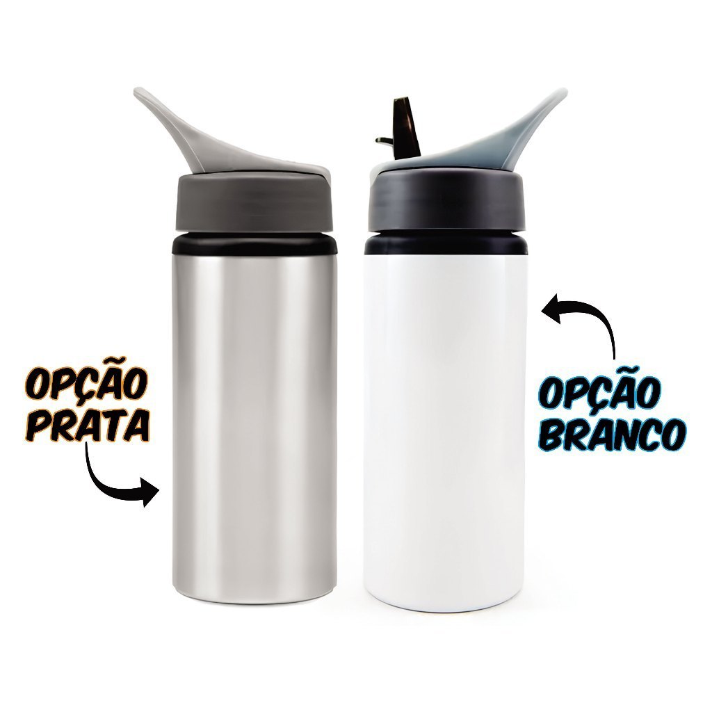 Garrafa Squeeze Moana Com Seu Nome