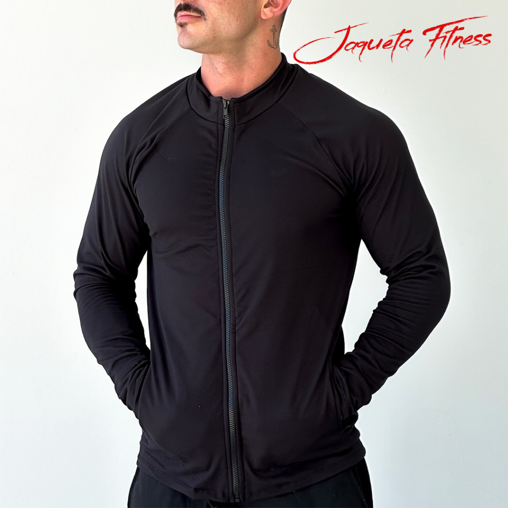 Jaqueta Masculina de Alto Desempenho Térmico para Exercícios Intensos