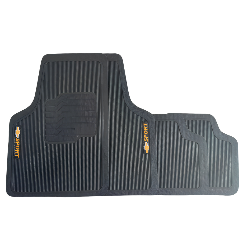 kit Tapete automotivo Chevrolet 4 Peças Borracha PVC antiderrapante Onix celta classic prisma Corsa