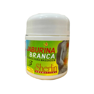 POMADA JABURINA BRANCA 50G  - SHERLIN em Oferta na Shopee