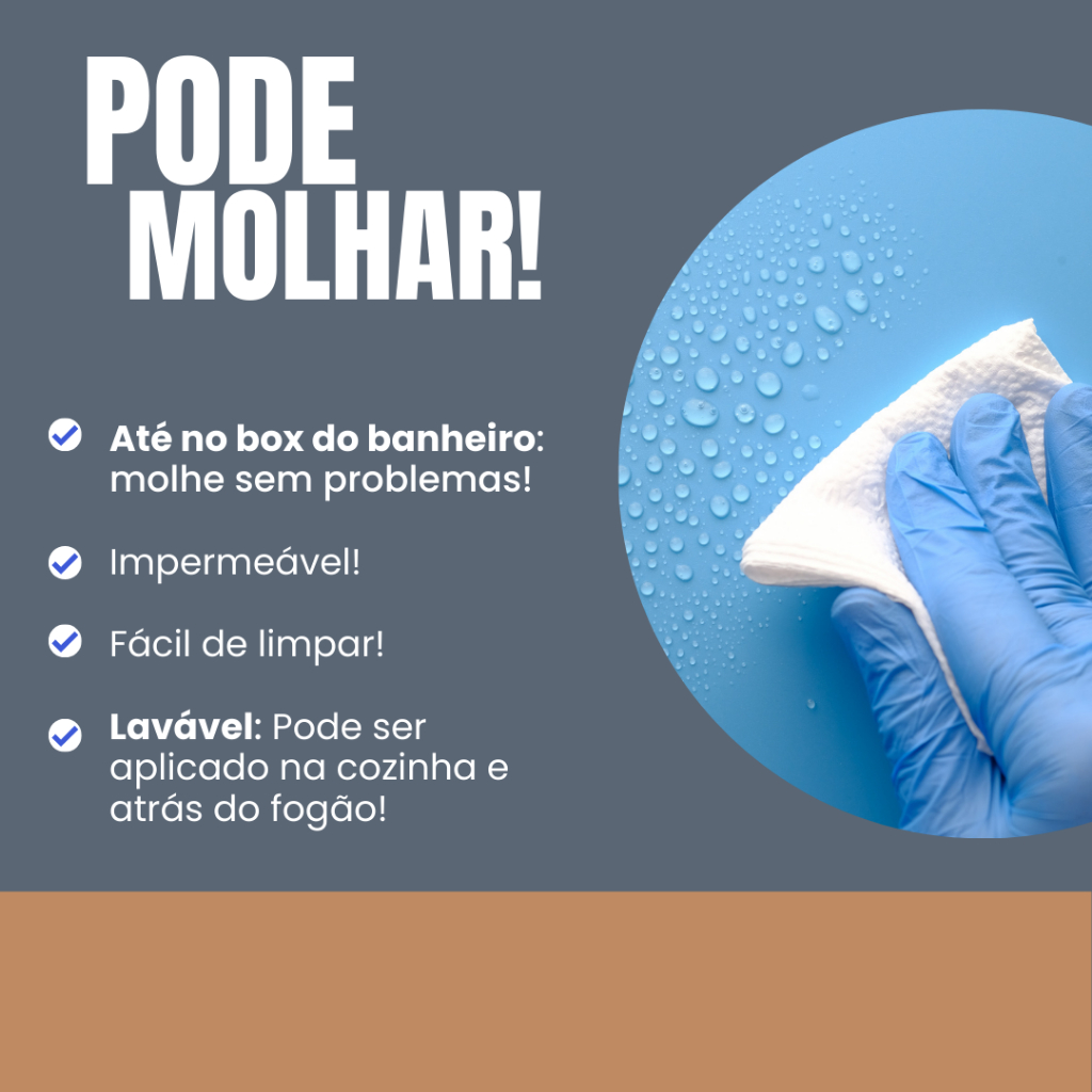 Papel de Parede Adesivo Lavável Granilite Marmorizado Cinza Para Cozinha Banheiro — imagem 2 de 2