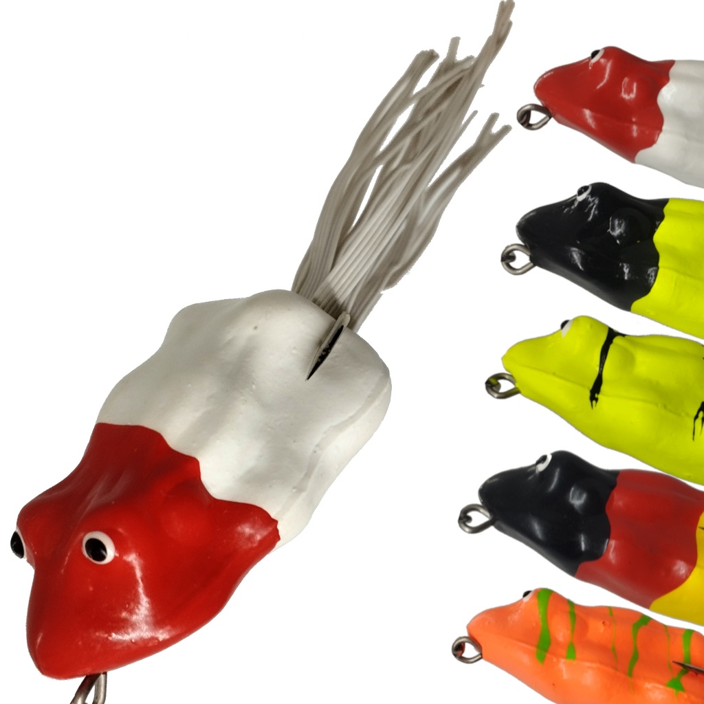 Isca Artificial Soft para Traíra | Bad Line Mini Frog - Sapo 5cm - 8g
