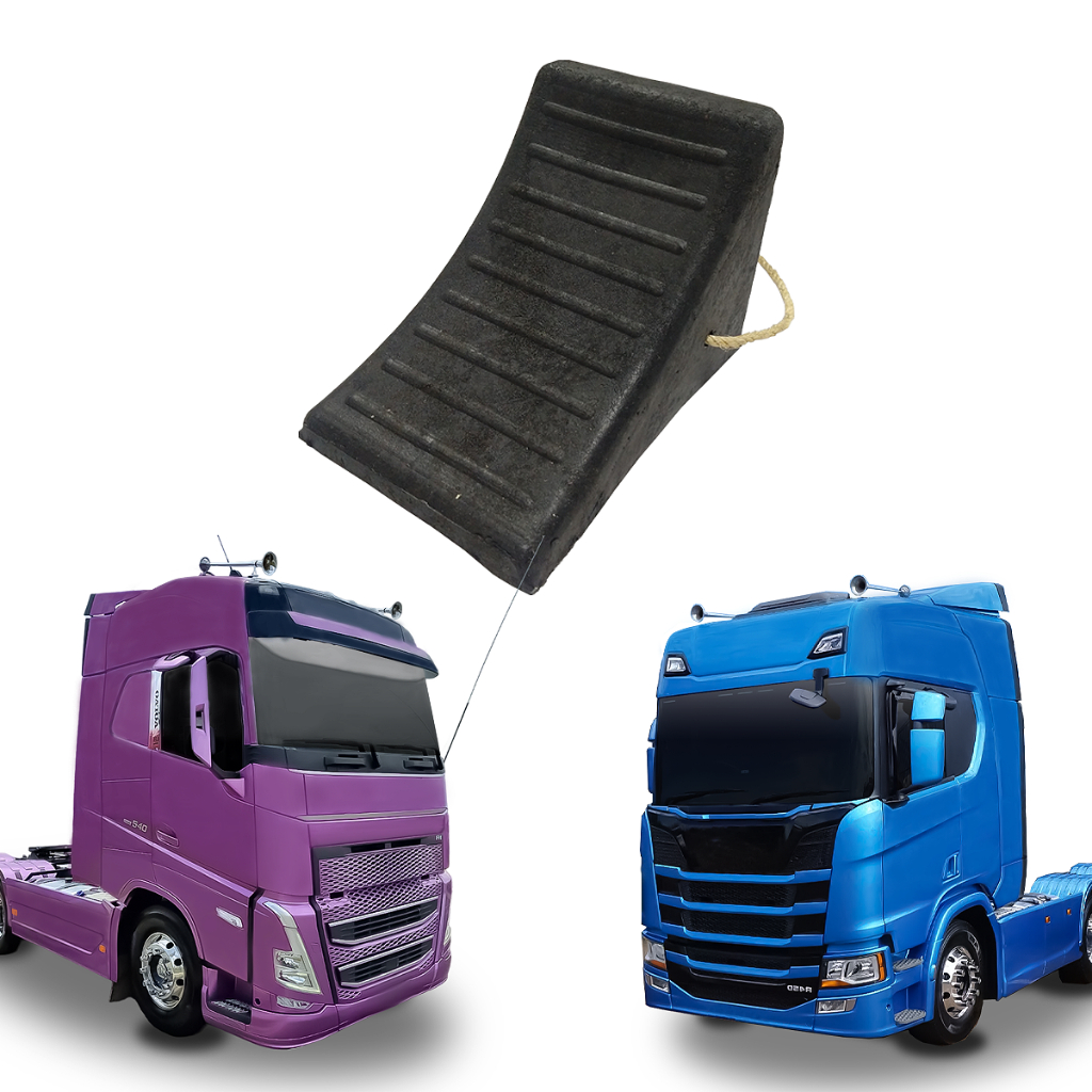 Calço Escala De Roda Dentada Calços Pneu Cunha Caminhão UN / PAR em Oferta na Shopee