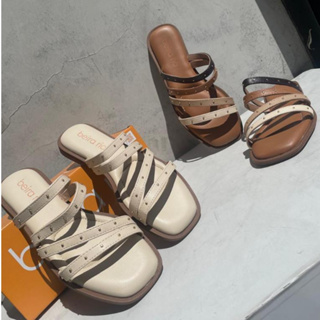 Sandalia Feminina Rasteira Flat Tiras Brilho Beira Rio Original em Oferta na Shopee