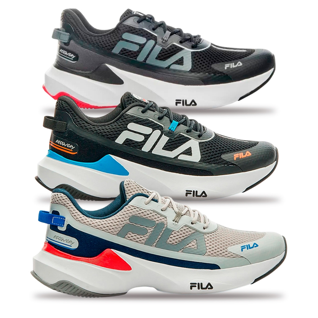 Tenis Fila Recovery Corrida Masculino 11J728X - Sports & Outdoors
