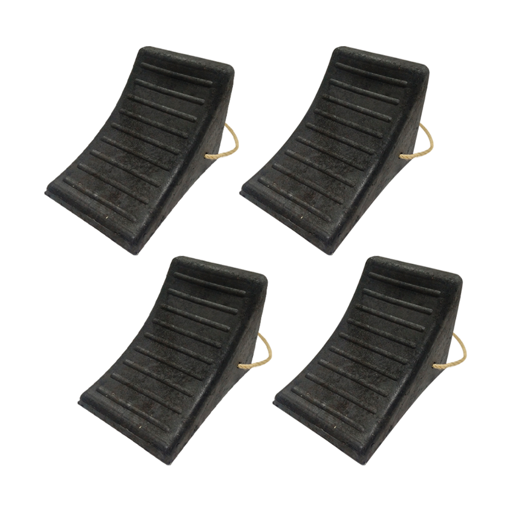 Kit Calço Escala Roda Dentada Calços Pneu Cunha Caminhão 4 un / 6 un em Oferta na Shopee