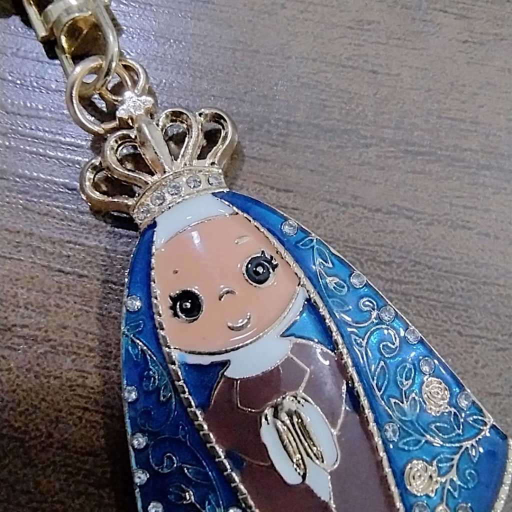 Detalhes do Chaveiro Nossa Senhora Aparecida Metal