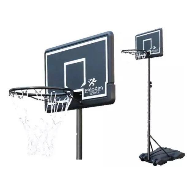 Tabela De Basquete Com Cesta e Altura Ajustável 179 A 213cm Infantil e Adulto