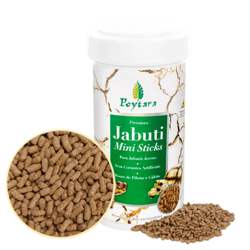 Ração Poytara Para Jabuti Mini Sticks 30g