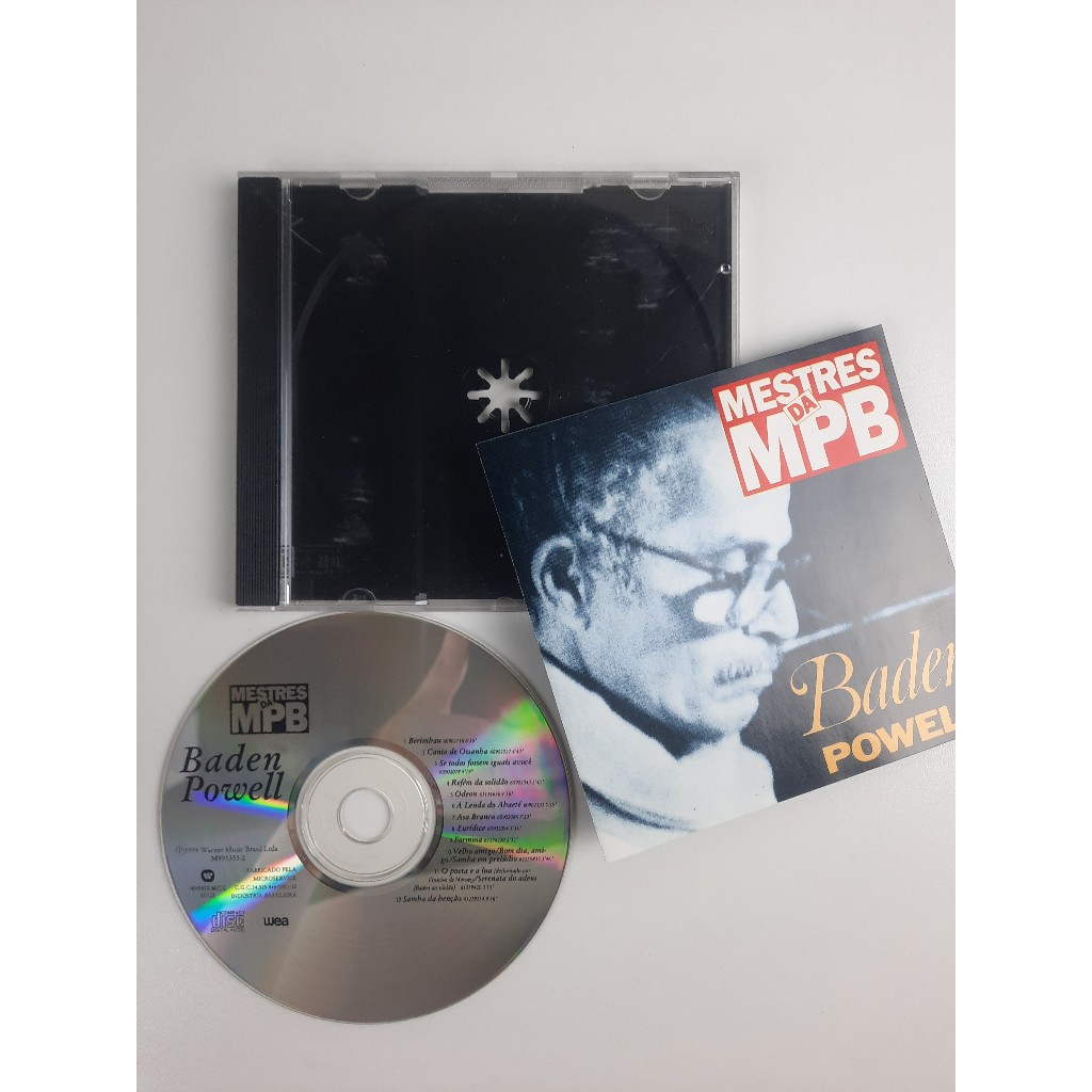 CD Mestres da MPB Baden Powell 1990 Raro