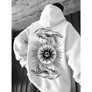 Moletom masculino canguru blusa de frio com capuz casaco agasalho algodão sol