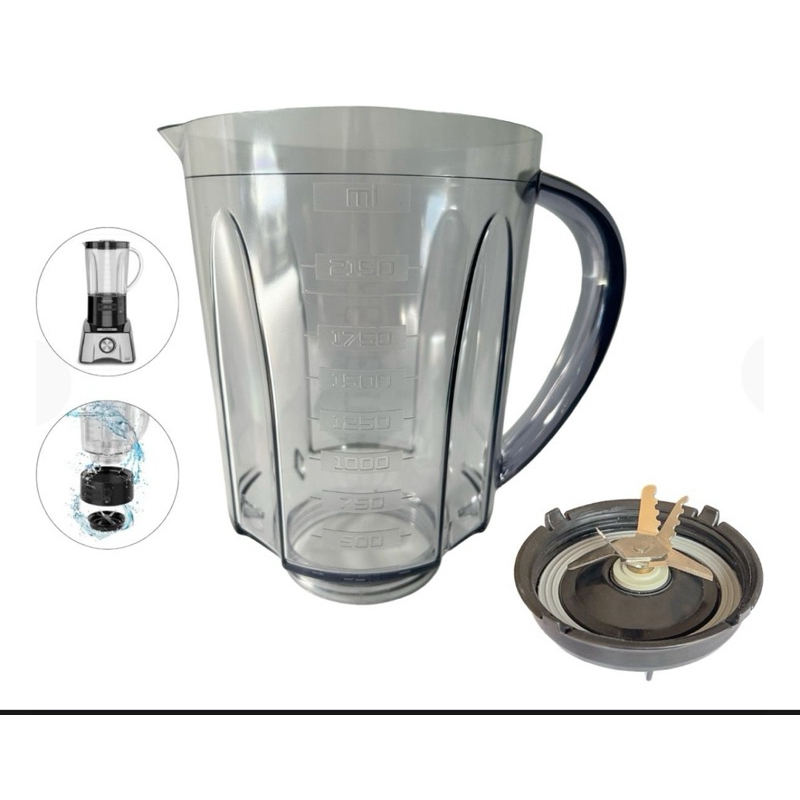 Copo E Lâmina Liquidificador Philco Limpa Fácil Plq1430 Orig