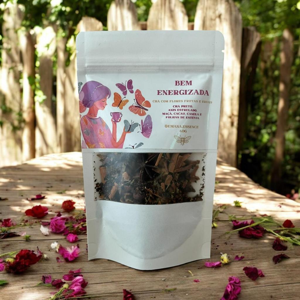 🌿 Combo Bem Estar 5 Blends de Chás Artesanais para Corpo & Alma 🌿