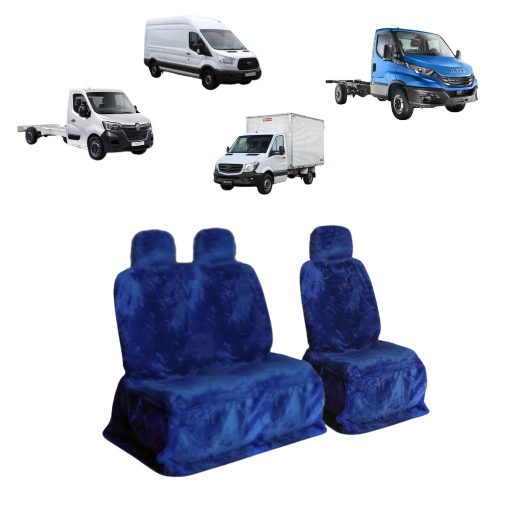 Capa de Banco Motorista e Carona Duplo Master/Transit/Sprinter/Daily