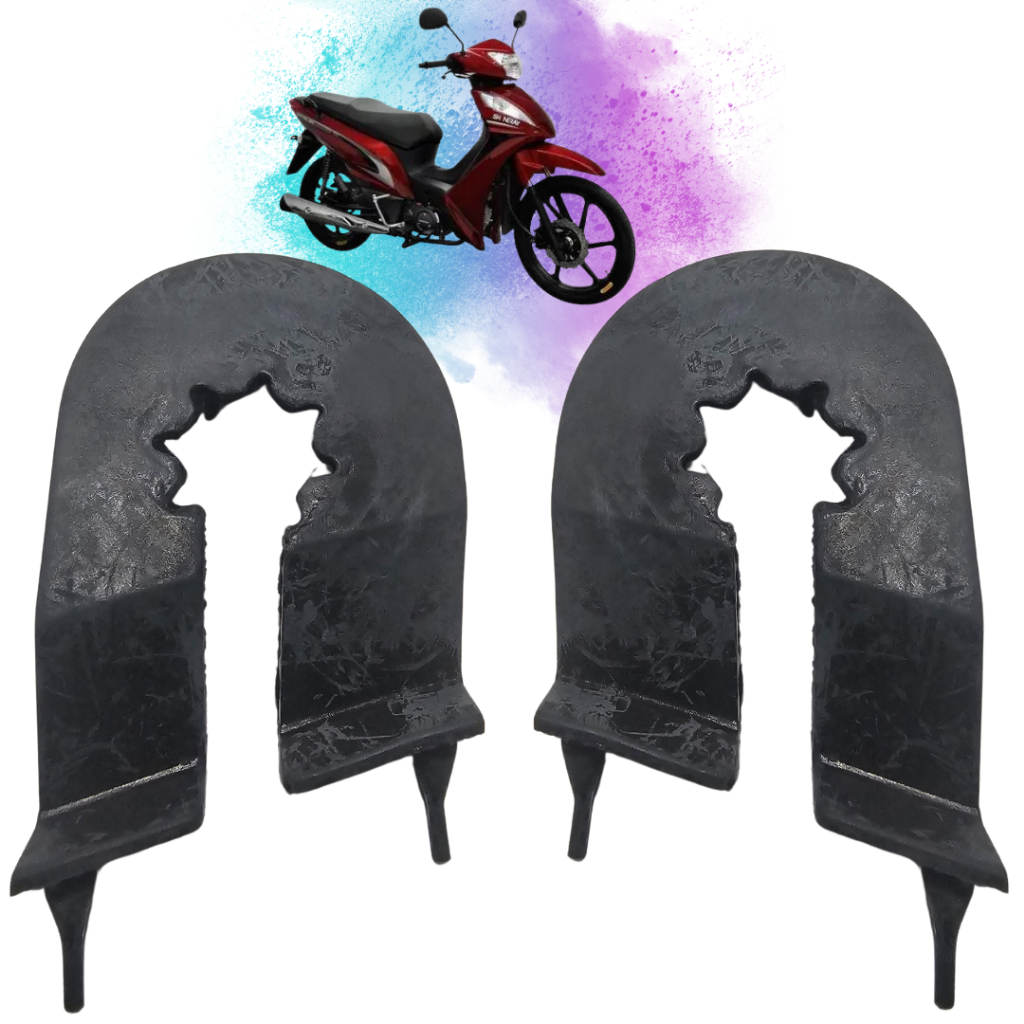 Acabamento Alça Direita + Esquerda Shineray Jet 50 / 125 2012 a 2019 em Oferta na Shopee